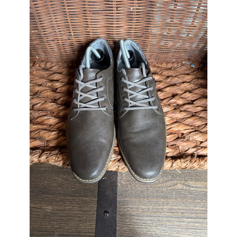 Sonoma Goods For Life Mens Vitalize‎ OrthoLite Brown Dress Shoes Oxford 10.5 M